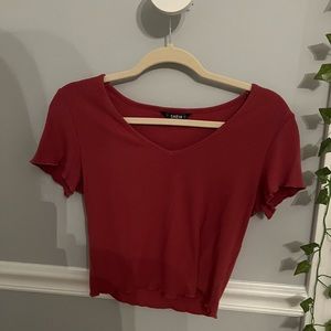 Shein, pink crop top